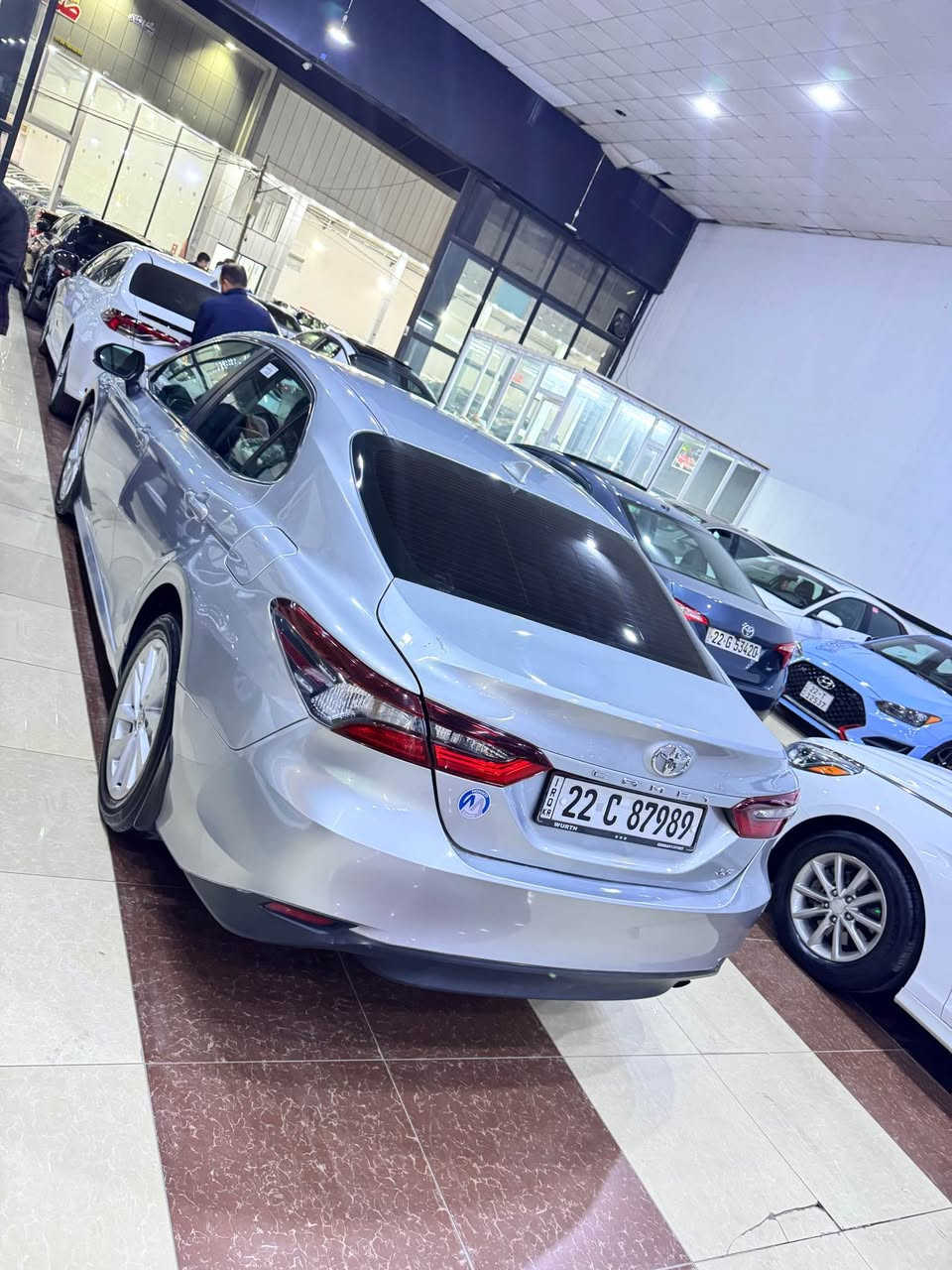 تويوتا كامري 2022 مواصفات LE محسن بصمة تشغيل عن بعد رادار جانبي شاشة جبير بيها فقط جاملغ خلفي يم قبغ بانزين بدون دواخل بدون ايرباك ماشية 35 ميل سعرها 198 ورقة و بيها مجال السياره بسمي بدون ملاحظات بدون بارد كفالة عامة غير المذكور *********** أربيل, العراق
