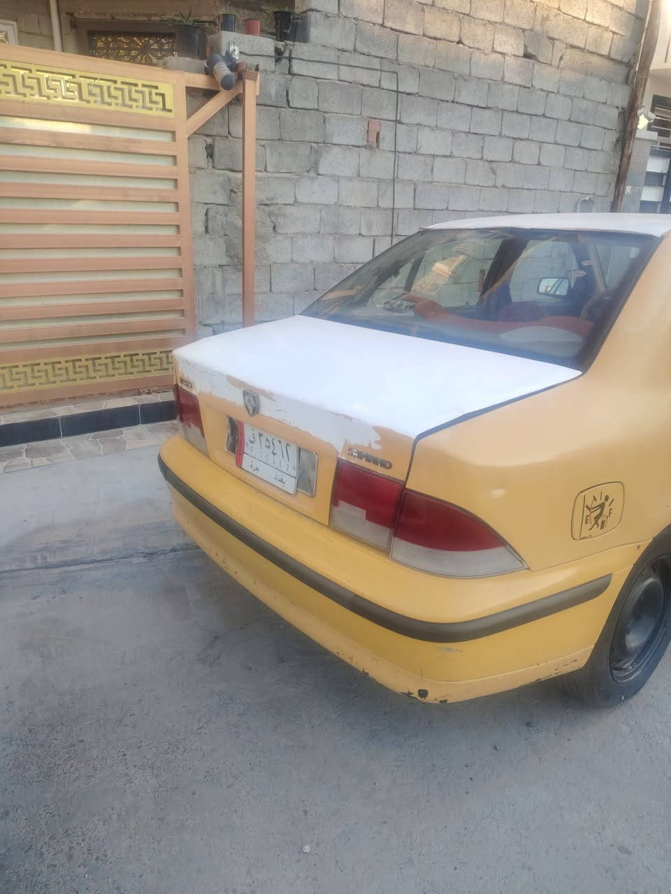 السلام عليكم سمند موديل ٢٠١١ رقم بغداد سنويه نافذه ٢٠٢٨ مكينه كير زينات بيع فقط اخوان مكانها ديالى بعقوبه سعرها ٢٥ بيها مجال بسيط ***********
