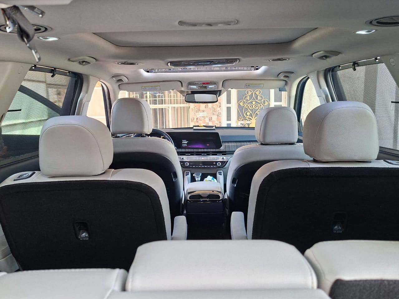 كيا تيلورايد 2023 أمريكي
الحادث/تبديل بنيد بدون دواخل ،لغد وشاصي سليم كما في الصور 
المواصفات:
-فول لمتد 
-بنوراما 
-كراسي جلد منفصل ،تدفئة تبريد
-المقاعد كهربائية لون ابيض
-شاشه متصله 
-5 كاميرات 360 
-رادار ،نظام نقاط عمياء،حساسات امامي خلفي 
-وضعيات قيادة (sport,Eco,Smart) 
-بصمة دخول وتشغيل ،تشغيل عن بعد 
-جنطه كهربائية

السعر 300$ بي مجال بسيط 
العنوان بغداد 
رقم الهاتف :***********
