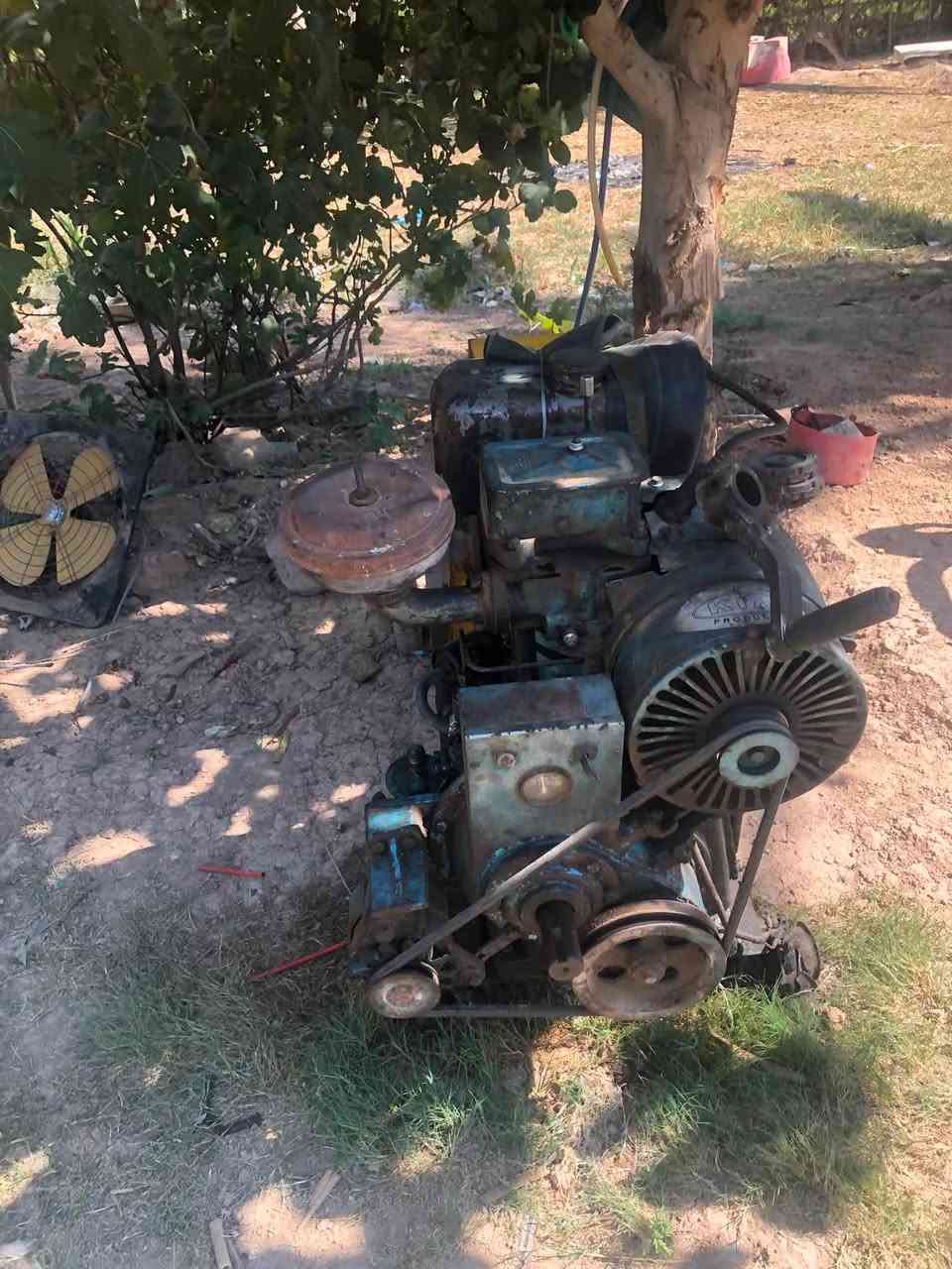 مولد هندي توبلاين 10كيفي 40امبير مكينه نضيفه جداً توليد مامفتوح على وضع الشركه سلف دينمه كله شغال نقص باتري فقط 
السعر 750
العنوان بابل الاسكندريه 
الرقم ***********
