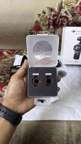 كامره اوزمو بوكت 3 كومبو جديده قبل سبوع اخذتها اي خلل ما بيها نظافة 100‎%‎ مع فلاتر عدد 2 كل فلتر بي اربع درجات مشتريهم ب75 مع رام 128 يدعم تصوير 4K سرعة 200 مشري 50  الغراض كلهن مامستعملات بعدهن بالكارتونة سعرهن كلهن 850 الف قفل مكاني بغداد  ***********
