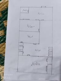 دار للبيع • بيت للبيع • عقار للبيع • منزل للبيع • مساحة 100 • حي الحسن...