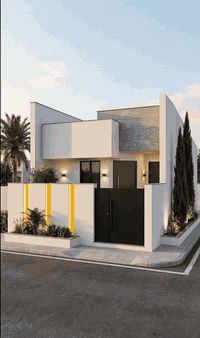 تصميم واجهة منزل طابق واحد بعرض 6 م
لصالح مكتب بيتي الهندسي
MUHANNAD 
***********
