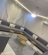 كنب زاوية • ١٠ نفر • ضمان ٢ سنة