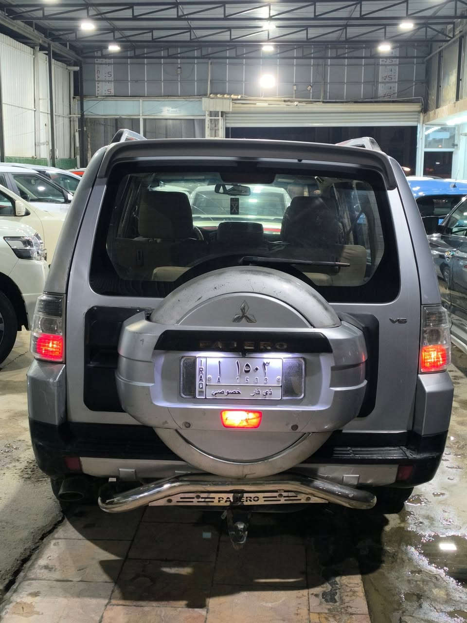 السعر 💸 💸 (( 87 )) ورقه 
للبيع باجيرو موديل 2008
السياره بأسمي 
محرك 6.V
شاشة 
كاميرا خلفية
السياره بحاله جيده 
للاستفسار الاتصال ☎️ 
‏‪0780 218 0911‬‏
