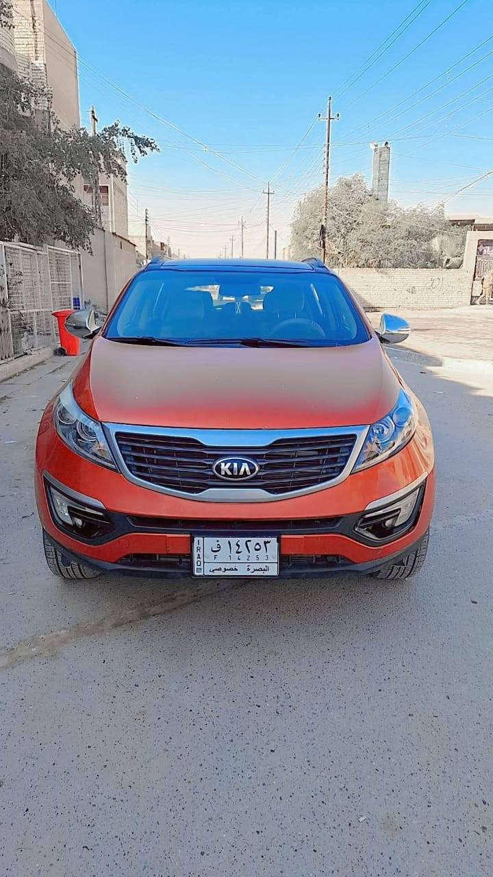 كيا سبورتج ٢٠١٣ رقم بصره مشروع وطني  مصبوغه عام  مكانه بغداد سعره ١٠٠سياره كامله وجاهزه  تواصل على رقم ***********
