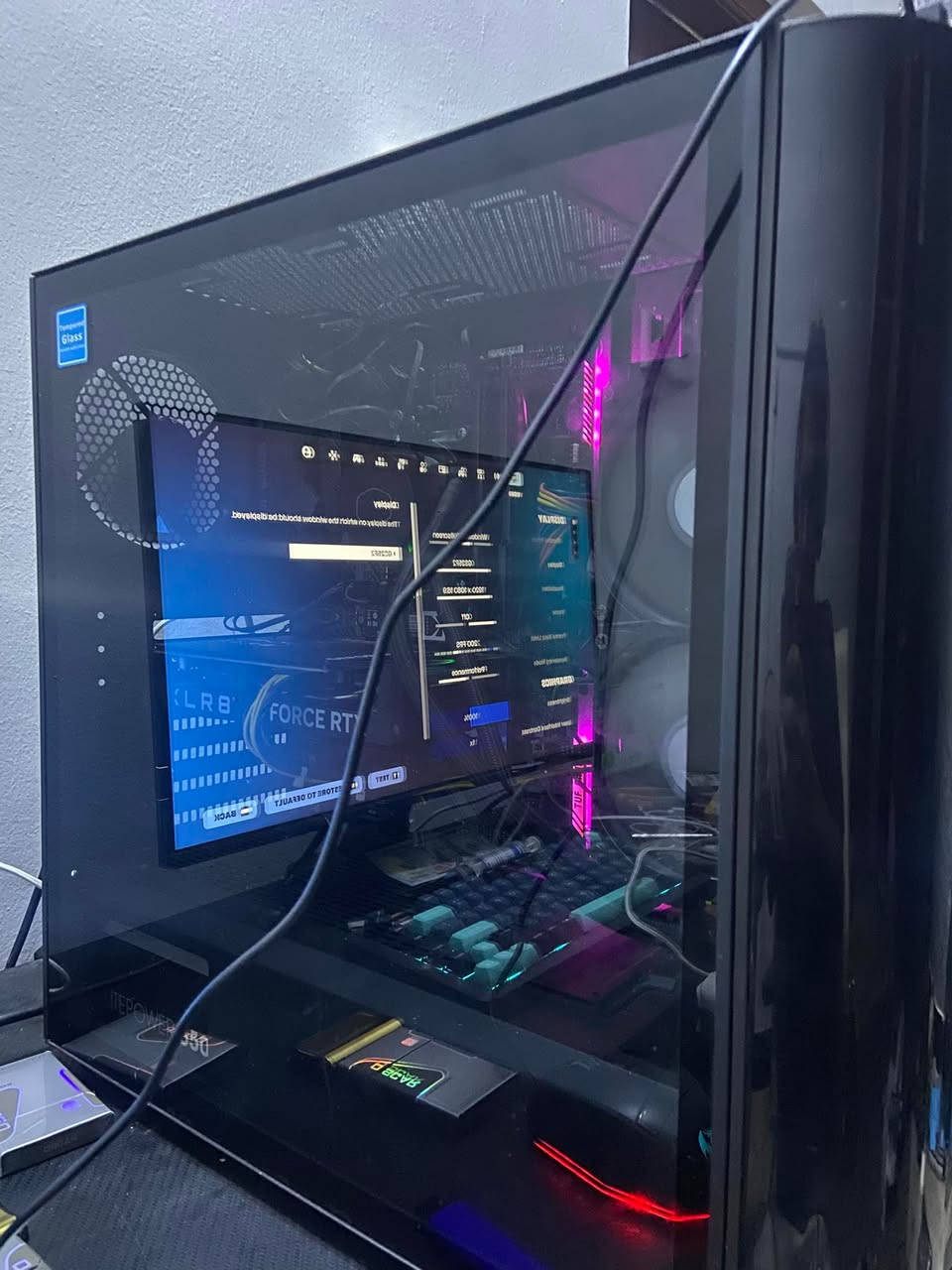السلام عليكم تجميعه للبيع براندات مرتبه وسعر مناسب 
المواصفات:

R5 5500
B450 asus tuf
Rtx 4060 oc
Ram 16g 3200hz
M.2 512g
Psu 550w
كيس ثيرمالتك ومبرد مائي كولر ماستر

 اخوان السعر مليون وبيهه مجال 💙


**إذا كنت صاحب هذا الإعلان وتريد حذفه لأي سبب، رجاءا أرسل رسالة إلى الدعم الفني**