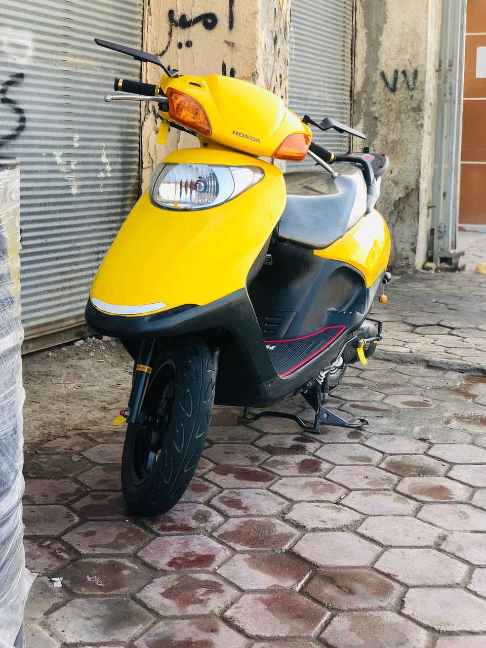 يالله سلام عليكم دراجه سبيسي ياباني للبيع مكفولة كفالة عامه من كلشي دراجه رمبه وجديدة بمعنى الكلمه مثل ماجاي شوف ودراجة خير من الله وتجي تفحص بعينك وتاخذها الآي فيتر اليعجبك تروح تفحص الهاتف *********** والسعر خاص واني خادمكم
