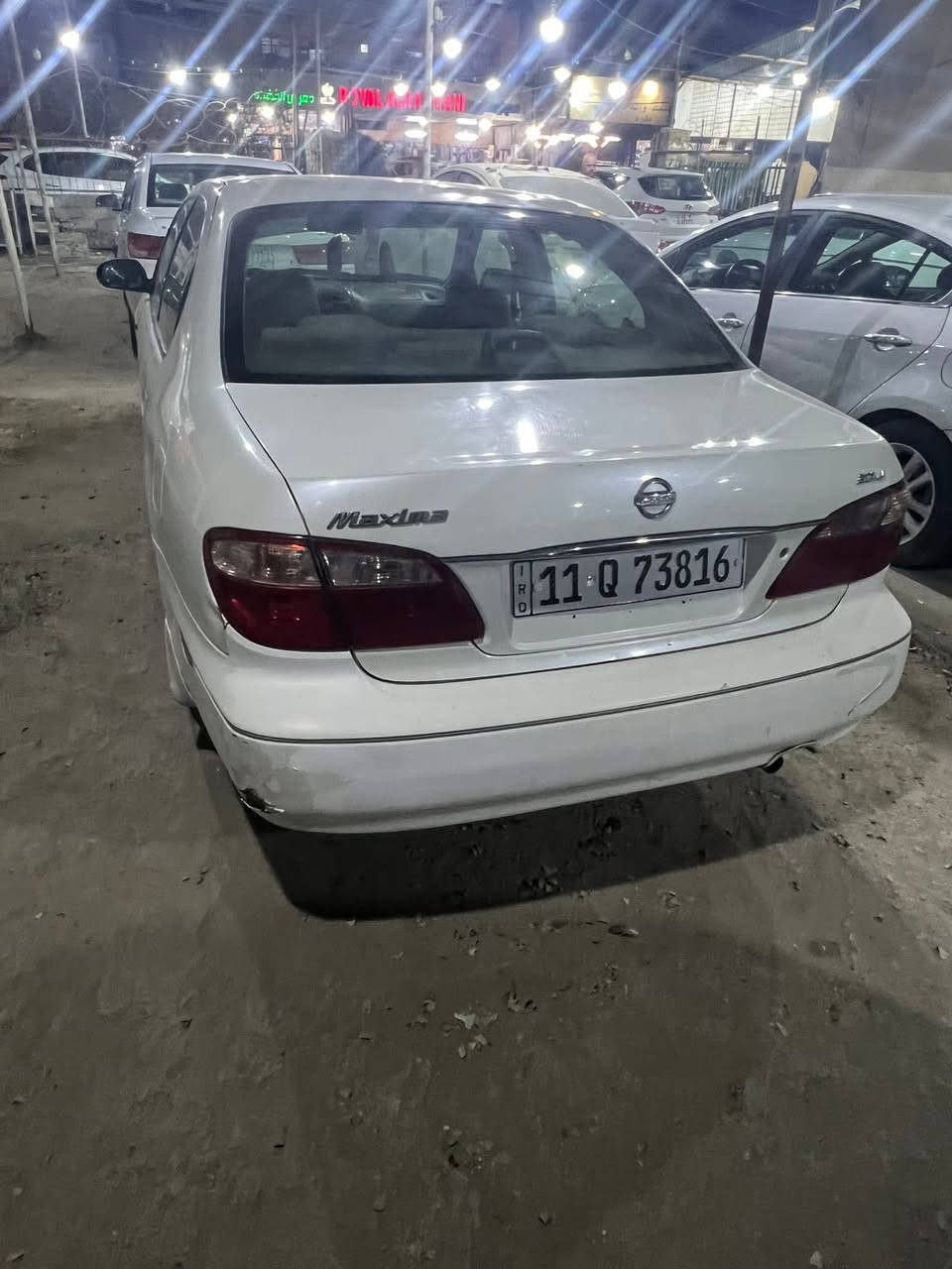 نيسان مكسما 2008مكينه 6 سلندر
محرك كير مكفول

بيه نواقص بسيطه 

تخم تاير صدر جديد

سنويه هزه جديده 

مكان السياره بغداد الشعب 

السعر 65  وبيه مجال 

***********
