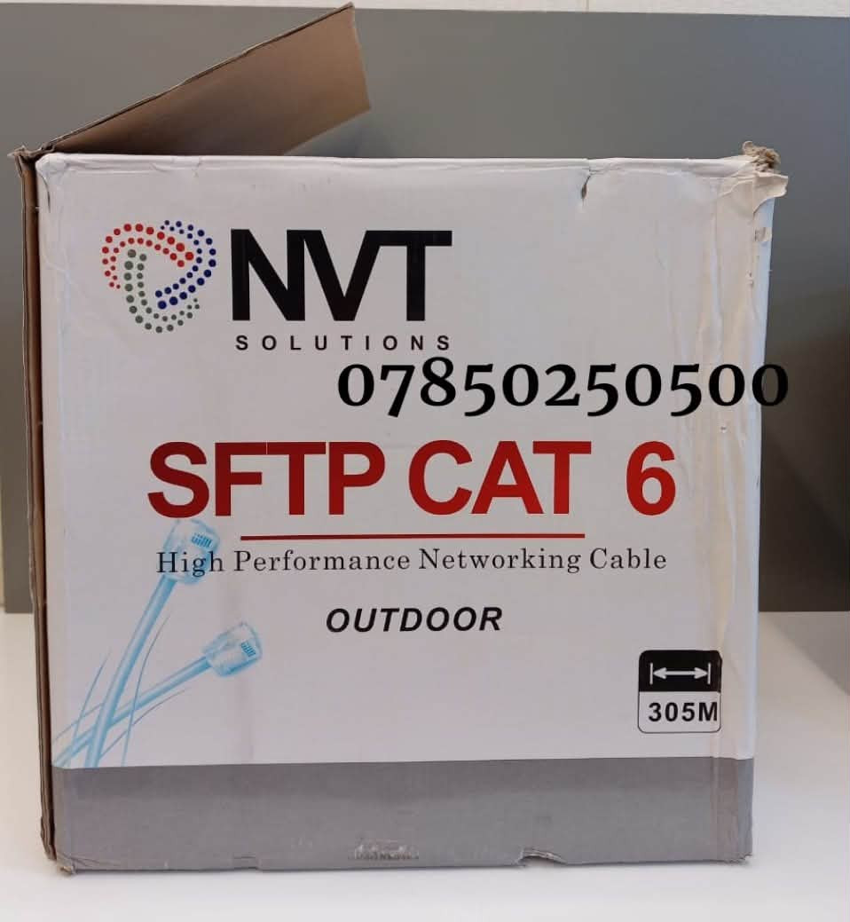 💥بكرة 305m NVT
🔺CCA
🔺Sftp
🔺Cat6
🔺دبل تغليف 
🔸بسعر....90.000

#للأستفسار_عن_ باقي التفاصيل الفنية 
من خلال الواتساب 
***********
🔵‏تابع قناة مجموعة الياسري للتقنيات في واتساب: https://whatsapp.com/channel/0029VaHbevKL7UVbXLvmbQ14
🔵قناة التلكرام

https://t.me/alyasry117
