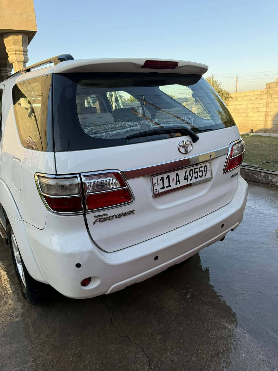 السلام عليكم سياره فورجنر ٢٠٠٩  محرك سته ٤٠٠٠ رقم بغداد بسمي بيه صبغ داميات و المشر بل صوره فقط عنوان بغداد طريق السياحي قرب معمل الغاز مبايل *********** سعر ١٧٥
