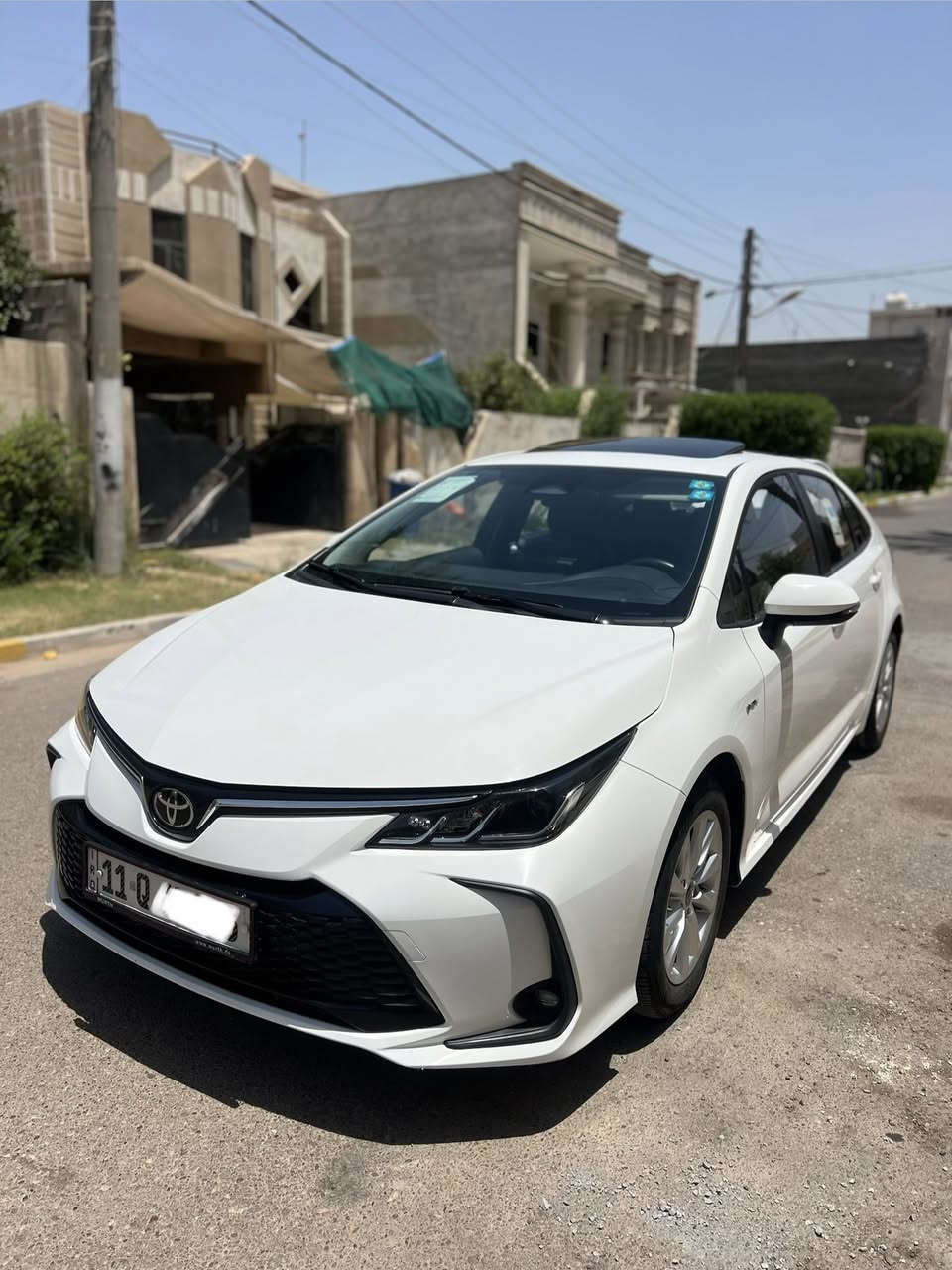 السلام عليكم
تويوتا كورلا 2024 شكل الخليجي فول مواصفات 
رقم بغداد باسمي
مكفولة من الصبغ والبارد والتبديل
كير ومحرك وتبريد وصدر على وضع الشركة
ماشية 24 الف كيلو

السعر $15,000 ( 150 ورقة ) وبيها مجال بسيط
للاستفسار : ***********
مكان السيارة بغداد حي الاطباء
