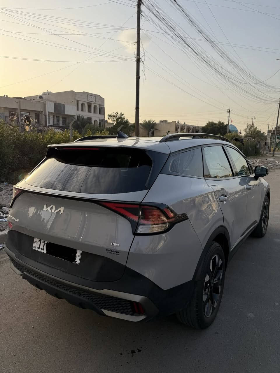 سبورتج 2023 اكس لاين
ماشيه30 
دخول جديد  رقم بغداد
المواصفات
1بانوراما
2 بصمه ابواب وتشغيل وصندوق
3 جنطه كهرباء
4 شاشه كبيره ايباد عل طول دشبول 
5لدات نهاري هيلوجين
6كراسي جلد
7كراسي كهرباء 
8تحكمات فول 
9مرايه داخليه عاكسه للضوء وبيها بوصله
10 ترحيب عند الاقتراب
11شاحن واير ليس
12هند بريك بصمه
13اوتو هولد
14 حساس امامي
حادث السيارة بيه صبغ بابتين وبنيد 
الاستفسار ***********
