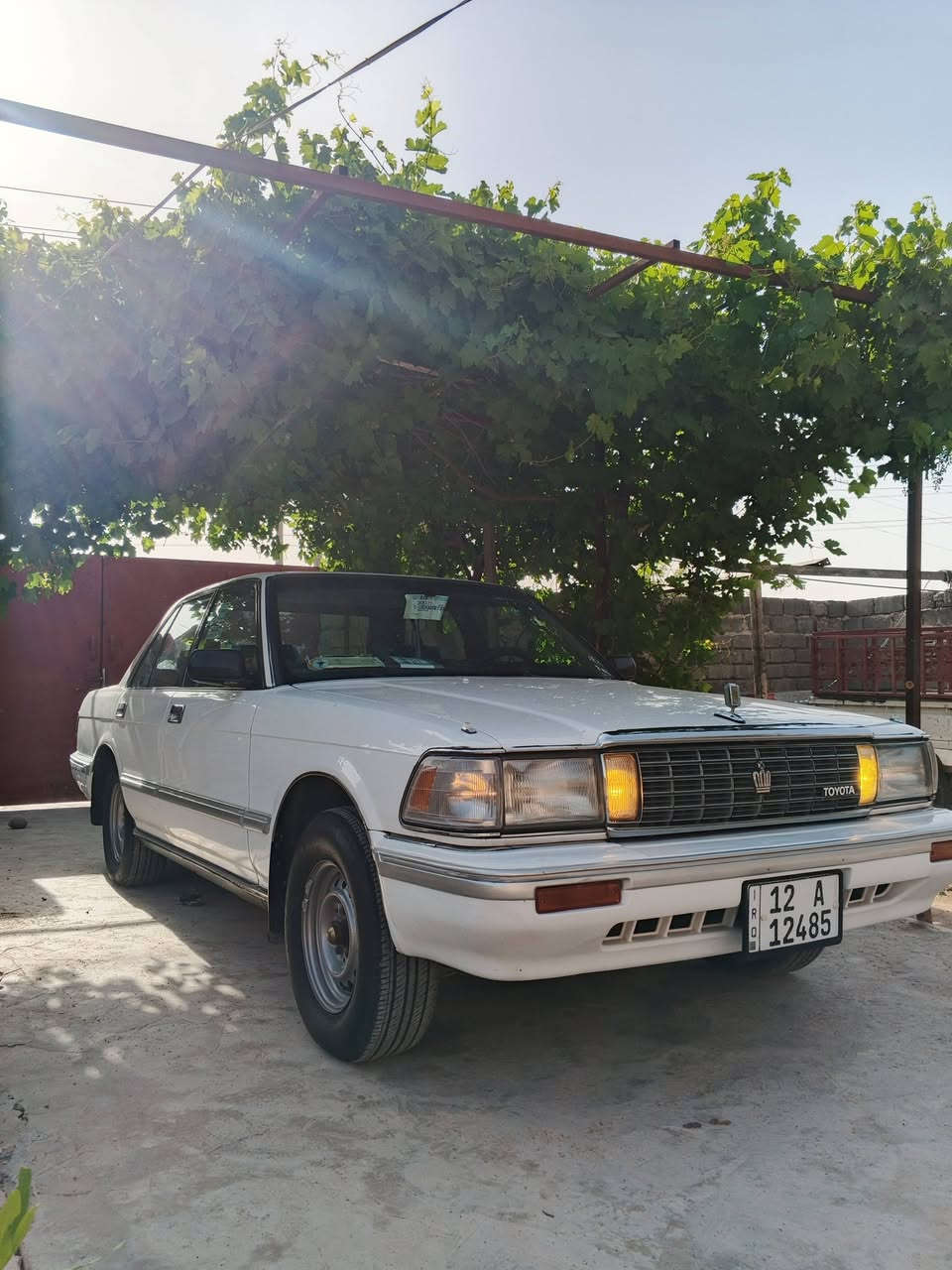 إسلام عليكم  كراون سيدان
1990  بلادي 
مكينه بلادي 5M
كير عادي 
تدفئه تبريد 
وضع بلادي 
مكفوله كفاله عامه 
مكينه وكير وحداديه شرط 
تبريد 3قطع   سياره على وضع شركه 
ما بيها نقص 
 ويل عادي. وياها طخم كبات بلاديه 
طخم. تاير جديد
كلها شقاله ما بيها نقص 
رقم نينوى مشروع وطني سنويه 2030
السعر 95وبيها مجال 
وذا اكو مراوس بحديث وانطي فرق 
مكان صلاح الدين بيجي
رقم ***********
