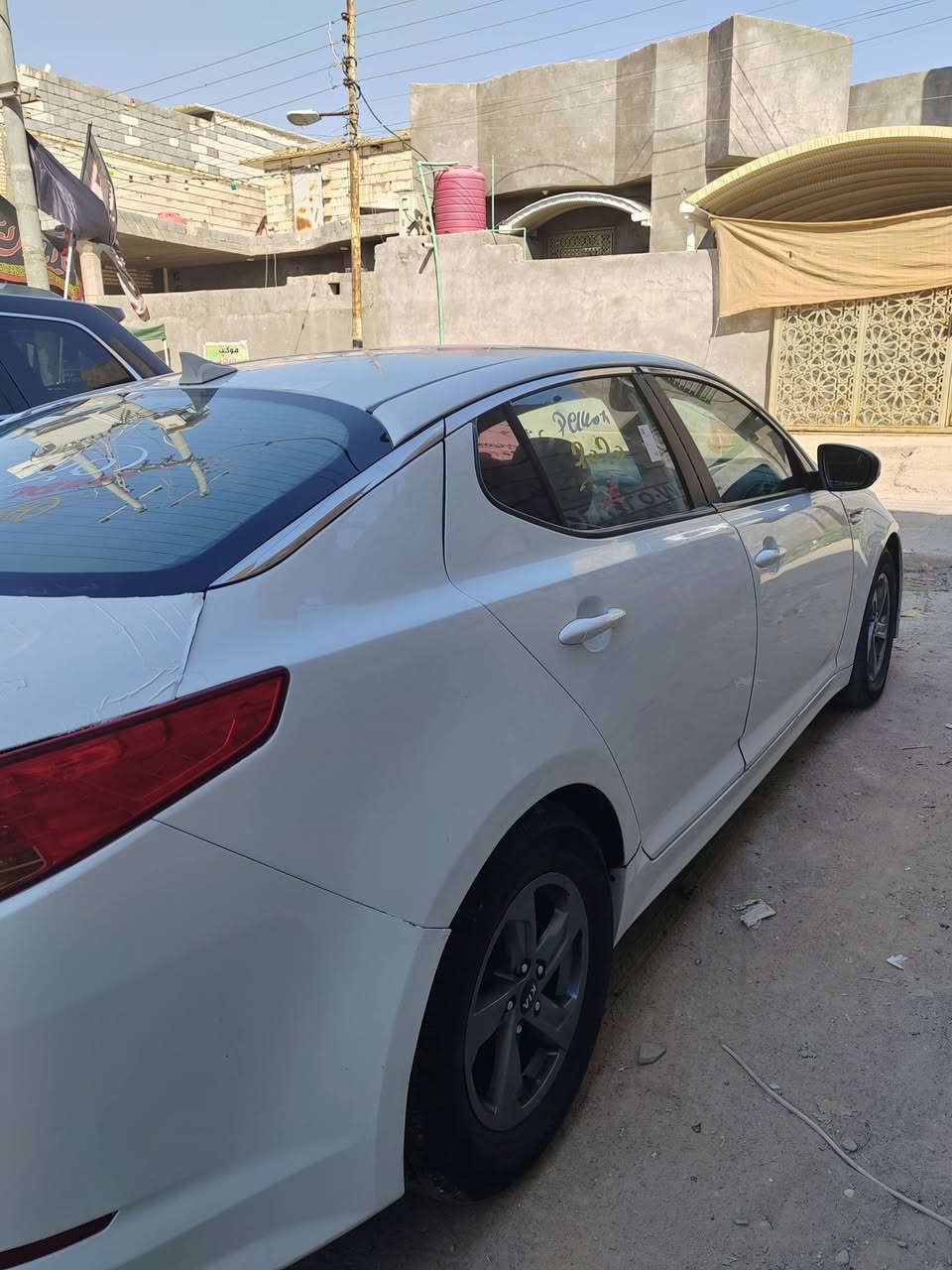 السلام عليكم k5 سياره جديده دخول جديد ادوات تبريد حداديه تخم تاير مكينه كير ويلات كله جديد رقم وسنويه شمالي حساسات خلفيه كامره شاشه نقص ما بيها موديل 2014 غاز ابلاد كصه جنطه فوووول مواصفات عده الفتحه سياره كلش جديده العنوان البصره استفسار *********** امراوس ماكو مشكلة
