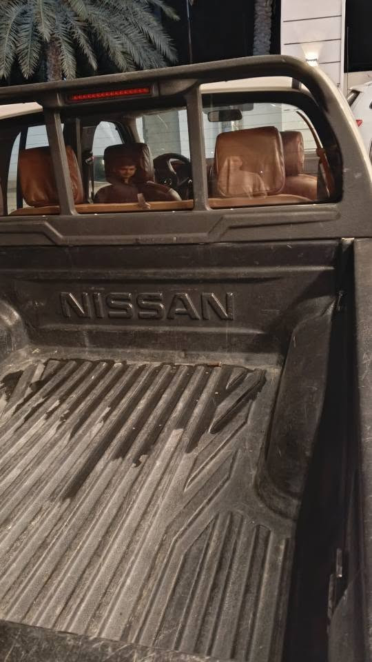 بسم الله الرحمن الرحيم
سيارة نافارا استلام شركة باسمنا من دخلولها الى العراق كير عادي محرك بلادي لا تنقيص ولا تبخير حدادية ممتازه وجيده جدا . اطارات الخلفية نوعيه ممتازه والاماميه نص عمر . دواخل السياره على وضع الشركة . تدفئه تبريد ممتاز. السيارة لا يوجد بها اي صبغ مكفوله من الصبغ ولكن بها اقل من الشبر في البدي الايسر تعديل بارد . المسافة التي قطعتها السيارة 262 الف . السعر غير قابل للنقاش . للاتصال *********** المقدادية, ديالى
