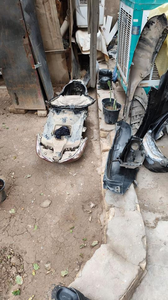 دراجة للبيع فورزة 08 اوراق كاملة 
ع هذا وضعها ابيعها 
بيه برغي مگطوع بالكور مال الصالنصه 
مكينة مامفتوحة مكفوله 
قفله500

تواصل اتصال ***********
