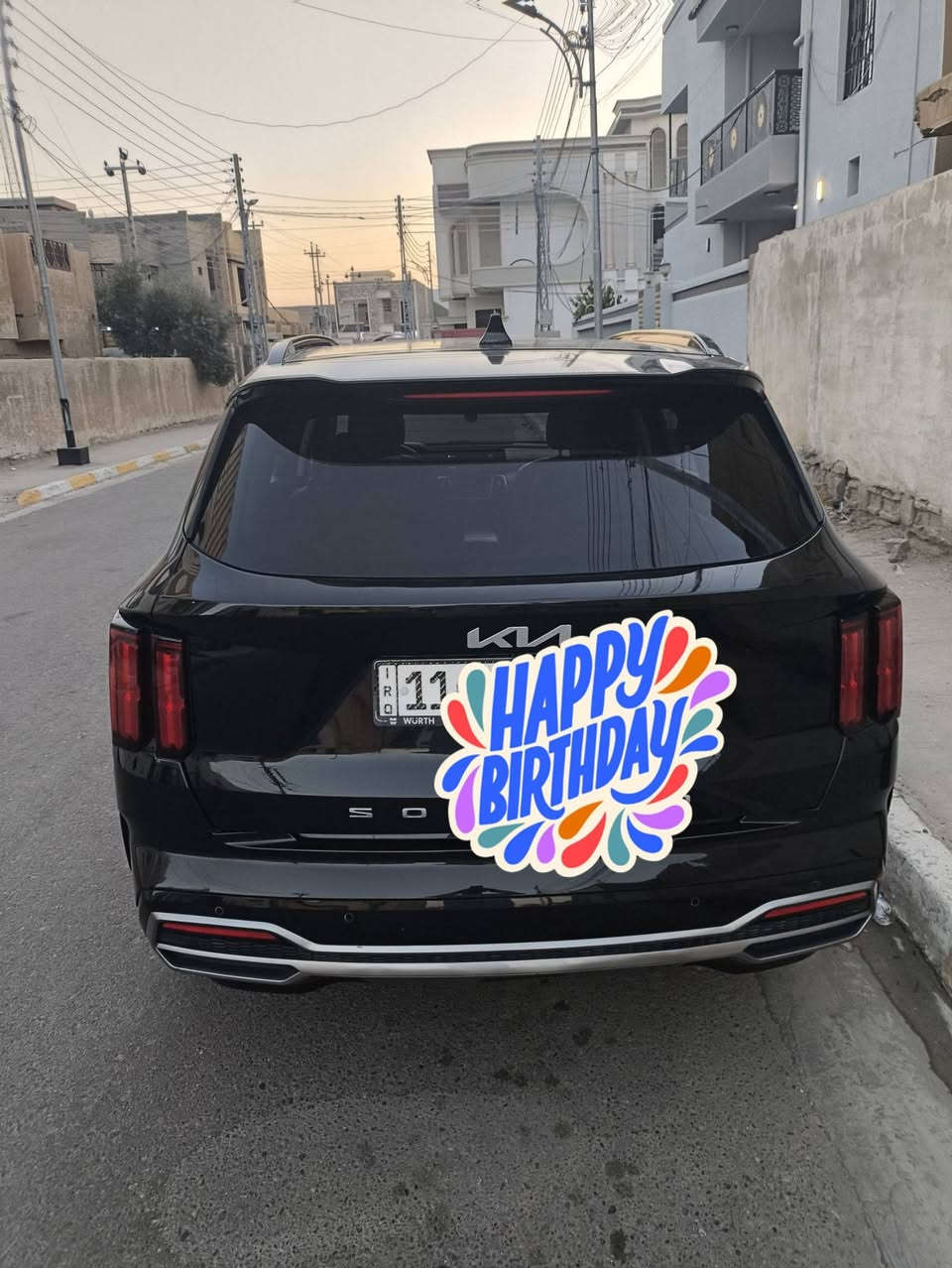 للبيع سورنتو 2022
فول 1/1
رقم بغداد انگليزي
 مكينه 4سلندر تيربو
بانوراما 
رادار
نقاط عمياء 
كشن كهرباء 
كشنات خلفية منفصلة VIP
بصمه 
كامره 
كشن تدفئه تبريد
لايت عدسه 
ماشيه 44 الف ميل
بيها هوايه مواصفات معروفه بهذا الموديل 
حادث بنيد 
السياره جديده مابيها نقص 
للاتصال ***********
السعر ١٩٠ ورقة مجال 
مكانها الفلوجة
