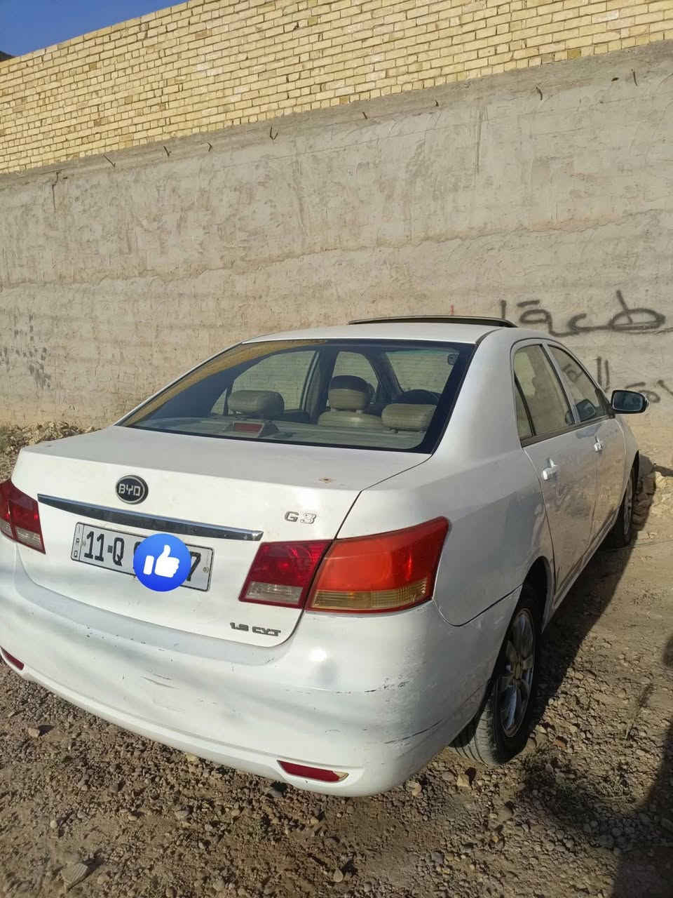 السلام عليكم بيوايديG3 2013 وتماتيك  رقم بغداد سنويه لحد٣٠ تحويل ثاني يوم مكفوله كير ومحرك وتبريد وكشر ماشيه ١٢٥ تخم تاير صدر جديد السعر٥٣وبي مجال مكاني بغداد ***********
