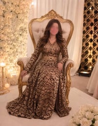 فستان مغربي • مستعمل مرتين • قياس ٣٨