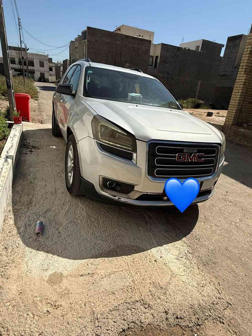 جمسي اكاديا 
موديل 14
رقم بغداد مشروع وطني 
سبعه راكب 
تبريد ثلاث قطع 
ضررها جامرلغ امامي وشويه بل بنيد 
بيه صبغ بسيط يم قبغ البانزين 
بيع او مراوس حسب القناعه 
تفاصيل اكثر وسعر متواجد خاص


**إذا كنت صاحب هذا الإعلان وتريد حذفه لأي سبب، رجاءا أرسل رسالة إلى الدعم الفني**