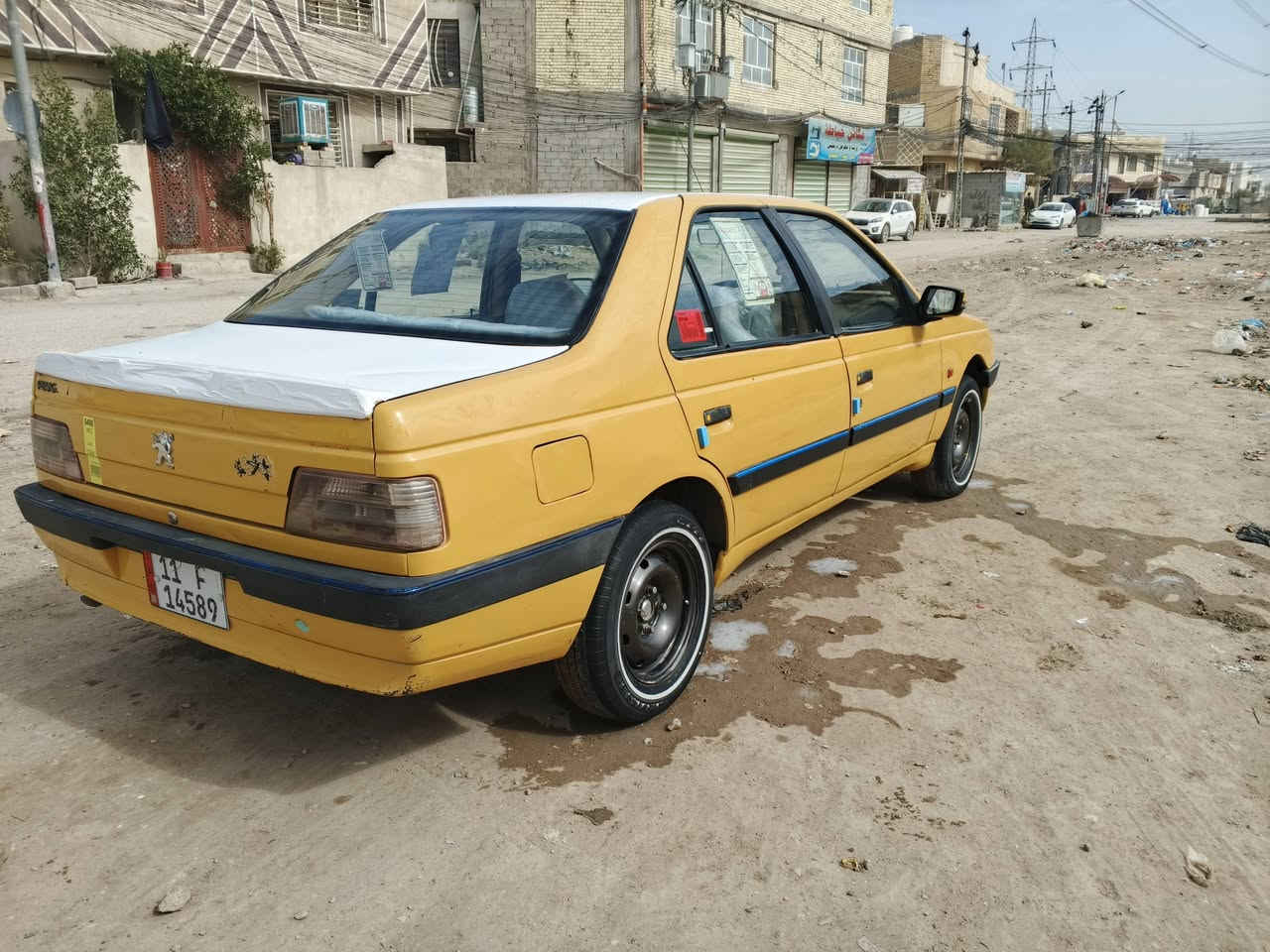 بيجو اكد 2015 مصفره هيئه وغرامات سنويه لل 2030 مكينه كير حداديه كله جديد تدفه تبريد كهربائية كله شخال مكفوله من الضربه السياره بوضع الشركه للستفسار ***********
