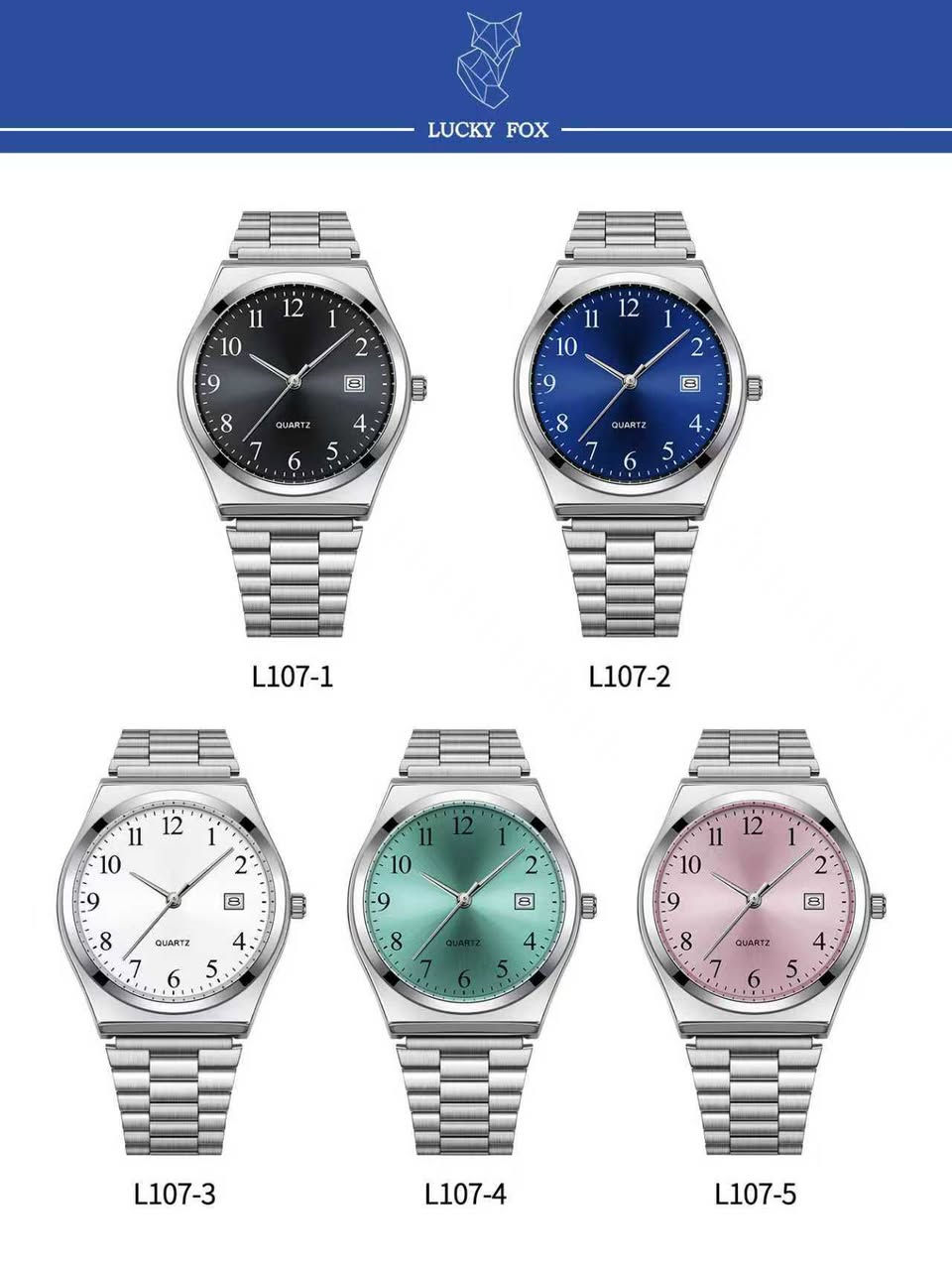 Customizable Good Quality Cheap Price Men Quartz Watches With Simple Business Design Tomi Watches Model L107
Wechat/Whatsapp：+8619925735458
#tomi #luckyfox #cheap #customized #customization #customizable #logo #reloj #relojes #watches #watch


**إذا كنت صاحب هذا الإعلان وتريد حذفه لأي سبب، رجاءا أرسل رسالة إلى الدعم الفني**