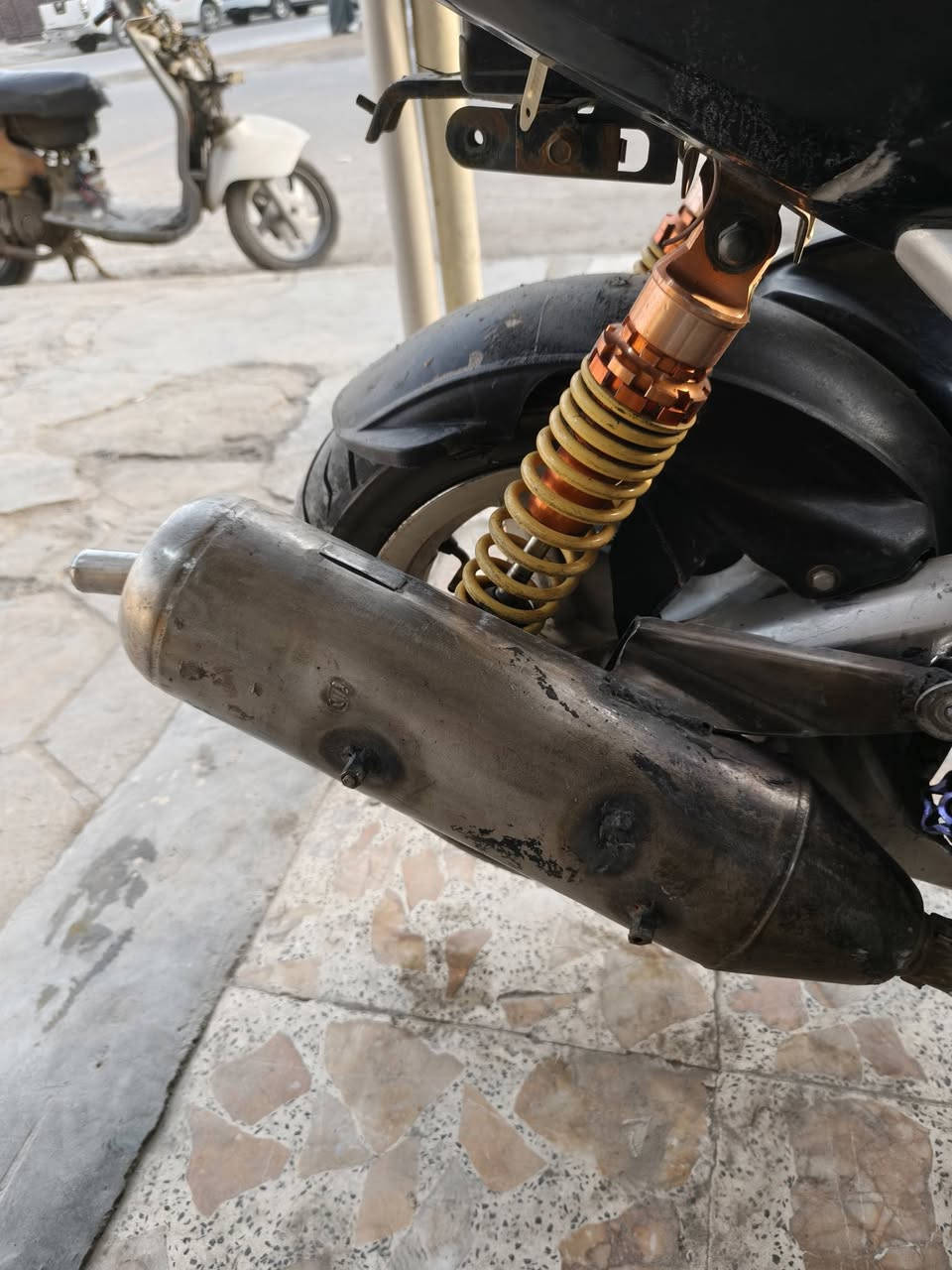 سلام عليكم سكنس فحل نوزل رياضي 58 دراجه خير من الله نكره سلف دراجه بيهه تزويد صدر امامي ودبلات خلفيه قطره كلجات كلج خلفي رياضي ملقط قمجي وياله رياضية قبق كهربائيات كلهه شغاله كلجات موجود الاستفسار او الاتصال ‏‪***********‬‏
عنوان بغداد حي اور او الشعب
