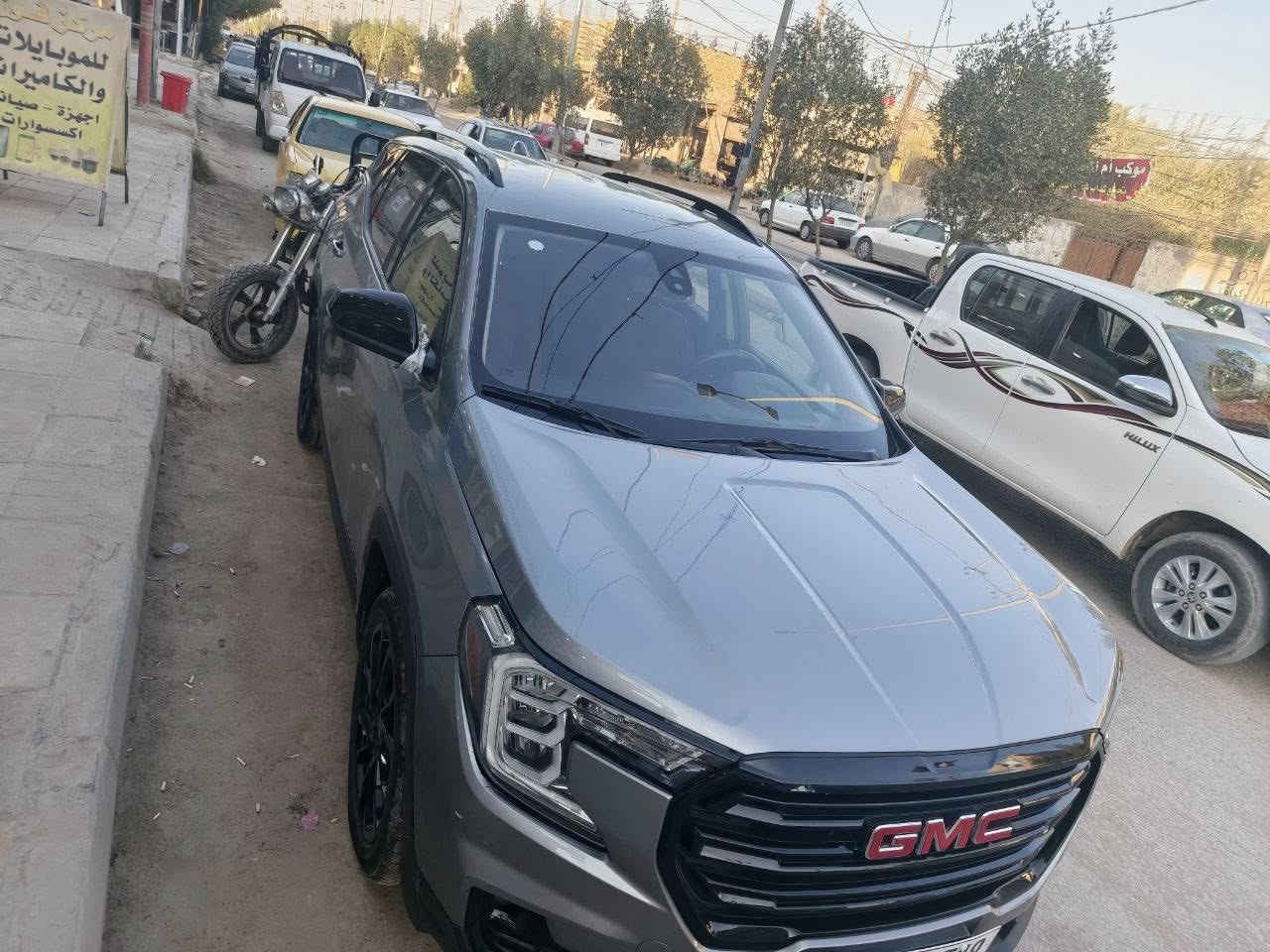 جمس تيران للبيع او مراوس حسب القناعة
موديل 2023 
وارد امريكي قطعتين فقط 
رقم كربلاء باسمي 
للتواصل ***********
