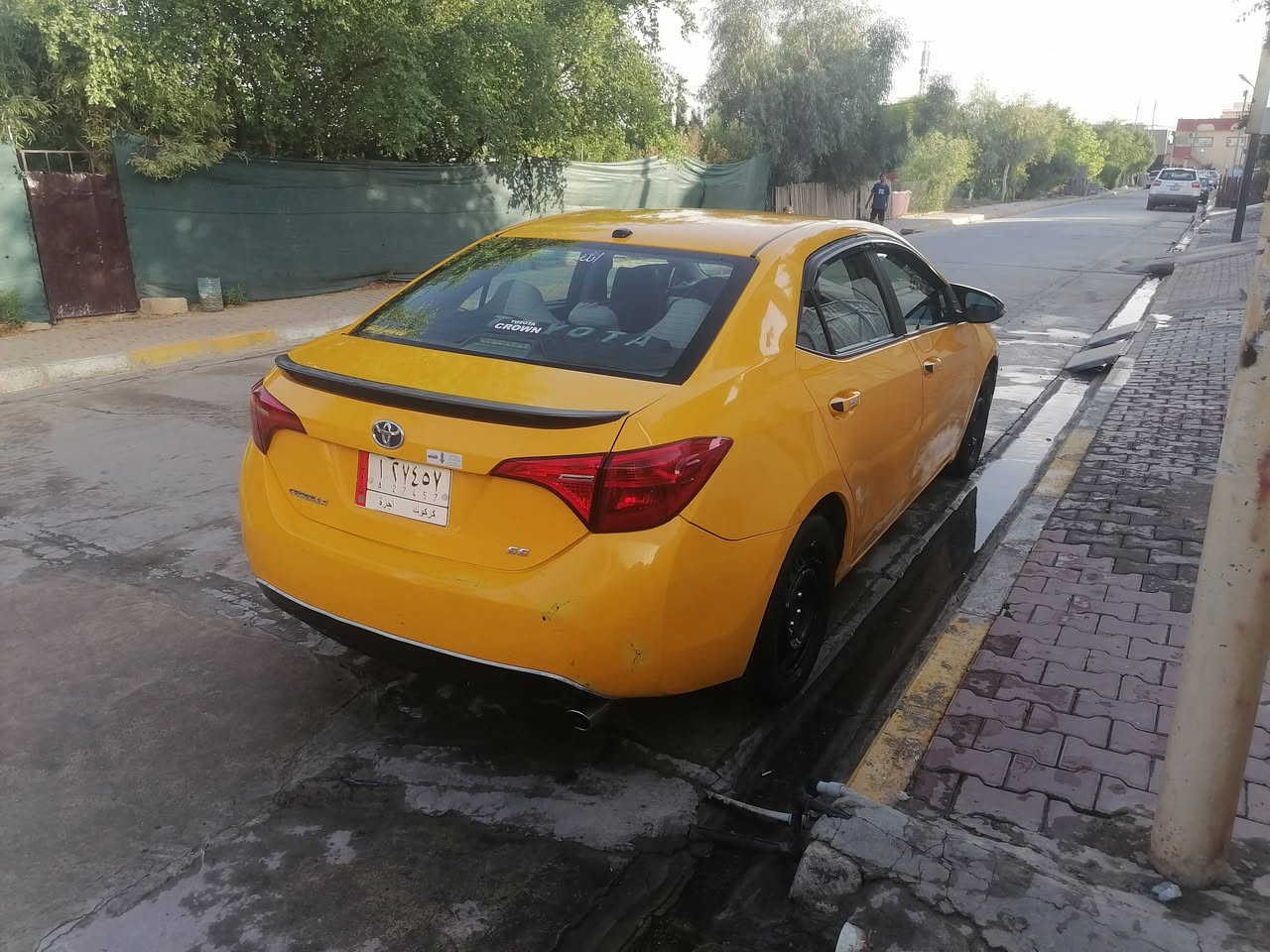 كورلا ٢٠١٧ تكسي رقم كركوك مطلوب كمرك شرط وكاله السعر ١٠٥ بدون ضرار فقط بل باب خلفي قليل بدون تبديل كل على بلادي إذ اكو مروس اروس غير متواجد بل فيسبوك خابرني ***********
