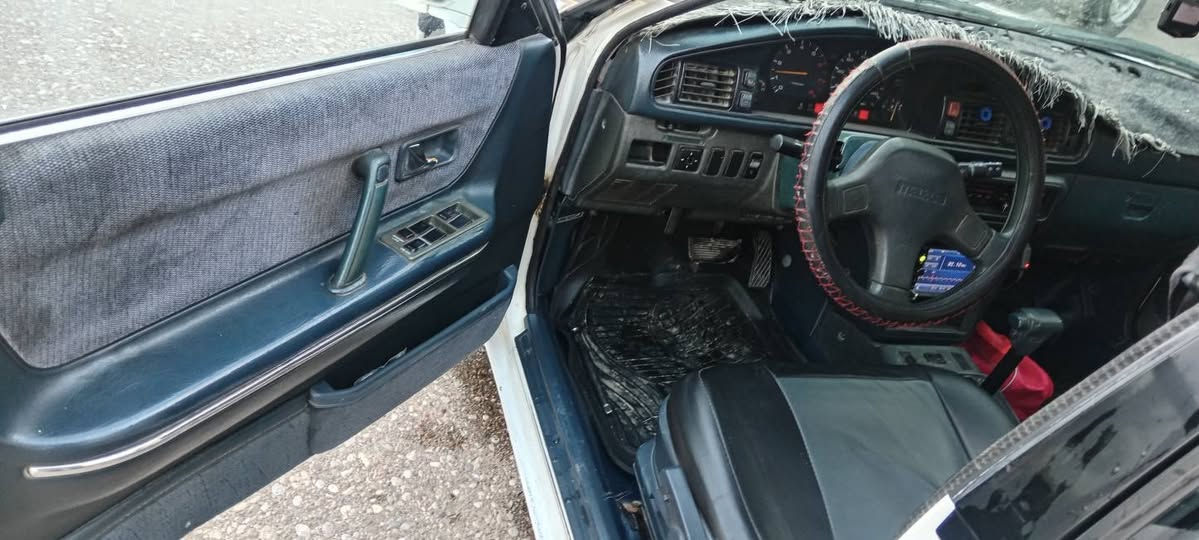 مازده ٦٢٦ موديل ١٩٩١ كير اوتوماتيك تبريد ثلج بدون ضربه وبدون صبغ دواخل لوك محرك 12بخ محرك وكير بلشرط سنويه بأسمي 2028ينتهي بطاقه بانزين بي سياره جاهز ما بي نقص سعر 52 وبي مجال رقم هاتف *********** مكان كركوك
