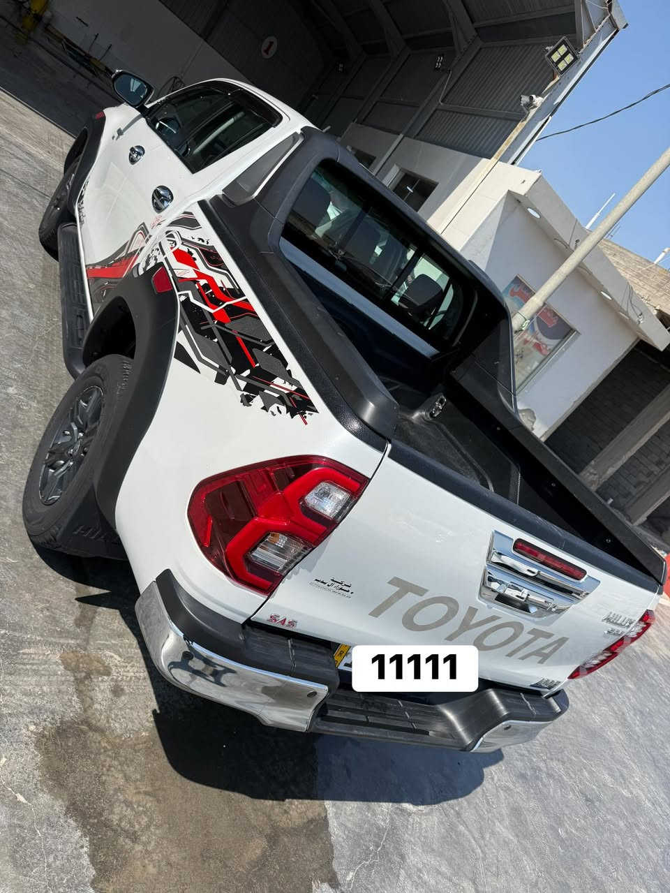 للبيع تويوتا هايلوكس 2024 TRD
 • ماشية: 36 ألف كم
 • كفالة عامة
 • رقم بغداد

📍 السيارة بحالة ممتازة

للتواصل: ***********
