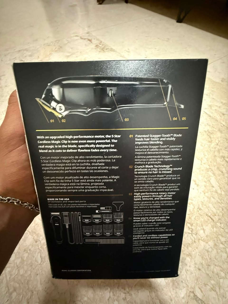 مكينة ول ماجك كلب للبيع مستخدم قليل جدا مابيها اي مشكلة
مكينة غنية عن التعريف بقوتها و تدريجها الاحترافي
( ملاحظة المكينة مو بالة )


**إذا كنت صاحب هذا الإعلان وتريد حذفه لأي سبب، رجاءا أرسل رسالة إلى الدعم الفني**