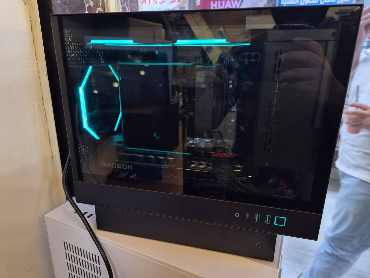 مستعمل
Anormaltake

- Intel Core i5 14600KF

- ASUS Dual RX 7800 XT 16GB

- RAM 32GB (2x16) 3200MHz

SMART PROD

- NVMe SSD 512GB

- Gigabyte B760M Gaming X D4

- PSU 850W Thermaltake

Case Deepcool CH170 Plus + Asiahorse Nyota ARGB Fans

Cooler Deepcool AK620 Digital 2x

Fan air cooler

السعر مليون و نص
للتواصل واتساب ***********
