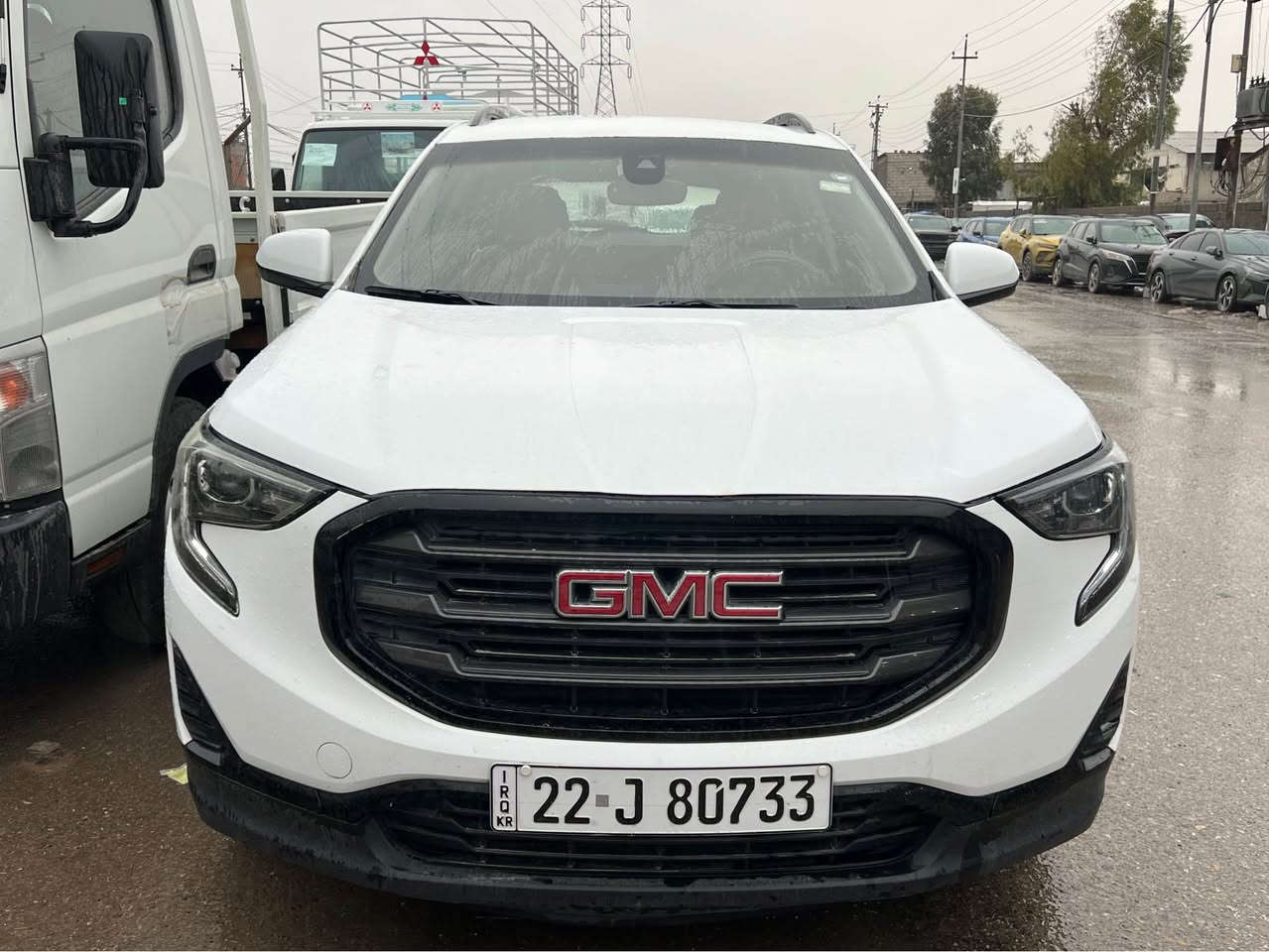 سلام عليكم 
بيع على شكل تقسيط
مقدمة 88 ورقة
السعر الكلي خاص
الباقي على شكل اقساط شهري 400$بالشهر
 2021 GMC TERRAIN, SLE
جيمسي تيراين 2022 مرقم كامل  فول مواصفات ما عدا الفتحة
الضرر / بها سقف سبغ مع 5 قطعة بدون دواخل بدون ايرباك  
رادار / تحكمات / تحديد سرعة / رادار خلفي / شغال عن بعد / بصمة / نظام ايكو / شاشة ايباد / كاميرة خلفي / و مواصفات اخرى  
مكان السيارة أربيل 
***********
*********** أربيل, العراق
