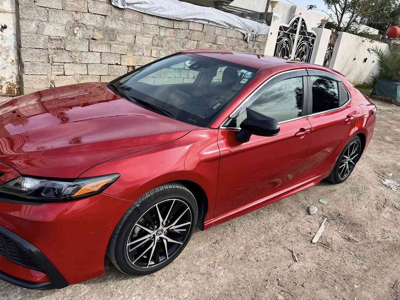 سلام عليكم تيوتا كامريSE موديل 2023امريكي حادث جاملغ خلفي  ماشيه50 K
تحكم ستيرن
رادار امامي
‎كشنات جلد +كشن سايق كهرباء
شاشه كبيره +كار بلي 
كامره خلفيه 
محرك 2500بانزين فقط
لايت ليد زنون بلاد
شفتات استيرن 8 نمر 
بلاتوث +تلفون +حاكيه
كروس سرعه 
مثبت سرعه 
تحديد مسار 
سعر 195 بيها مجال 
العنوان ديالى خانقين 
***********
