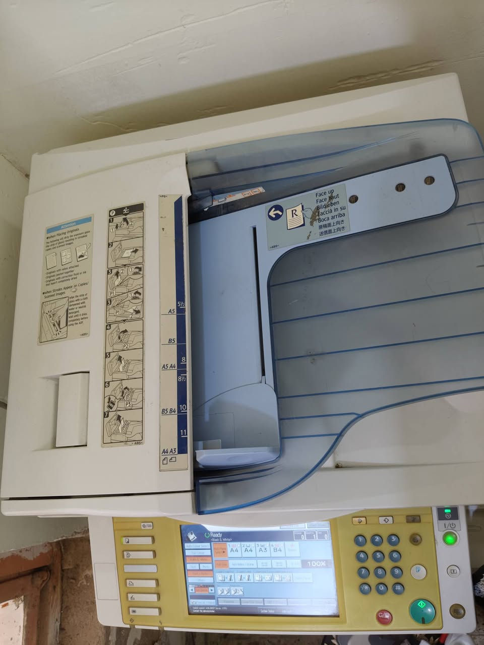 السلام عليكم عندي طابعه جحم كبير للبيع تستنسخ وجهين والاحبار باودر السعر ٦٠٠ وبيه مجال أو مراوس الاسم الطابعة smart line Ricoh يوجد خدمة توصيل


**إذا كنت صاحب هذا الإعلان وتريد حذفه لأي سبب، رجاءا أرسل رسالة إلى الدعم الفني**