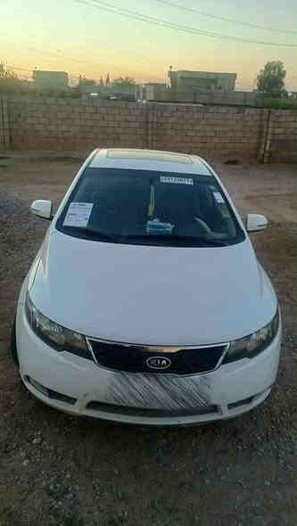 يالله على بركت الله للبيع كيا سيراتو موديل 2011 رقم اربيل نكليزي سيارة مكفول من الضربه  والصبغ والتبديل بارد فقط شي قليل تبريد ثلج تدفئه حار الطارات5جديد باتري جديد (يرهم نقد او اقصاد) للاستفسار الاتصال ***********
