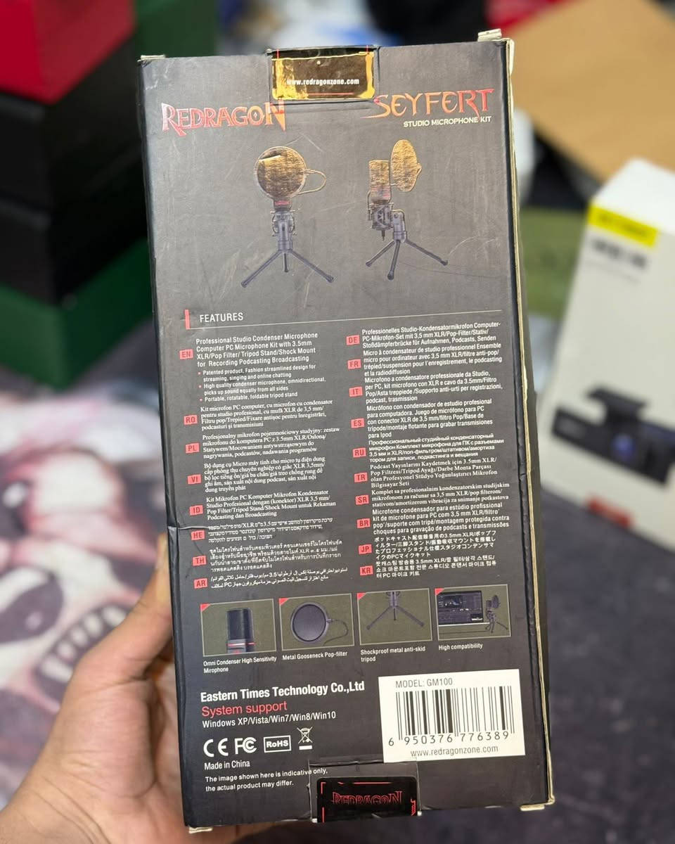 السلام عليكم 
مايك ماركه ريد دراكون ⭐
قطعه مرتبه جديده كبس الشركه 
السعر 25الف فقط!!✅🔥


**إذا كنت صاحب هذا الإعلان وتريد حذفه لأي سبب، رجاءا أرسل رسالة إلى الدعم الفني**