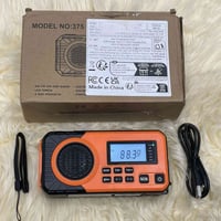 راديو طوارئ • متعدد الموجات • شحن متعدد