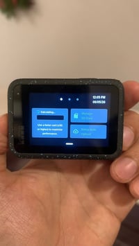 GoPro12 • فتحة الذاكرة خربانة • بطاريات جديدة