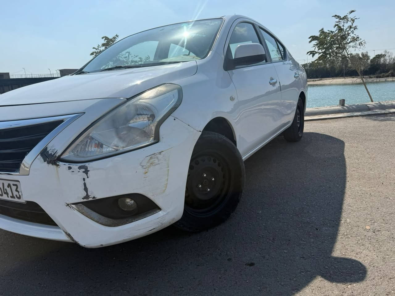 سلام عليكم 
نيسان سني 2021 
رقم اربيل سنوية مساقطة 
بية ضربة جاملغ خلفي وباب خلفي مبدل فقظ 
سعر 105 وبية مجال بيع سريع 
بية نواقص بسيطة 
العنوان :زيونة 
*********** 
بيه سونار منشور
ماشية 126 الف
