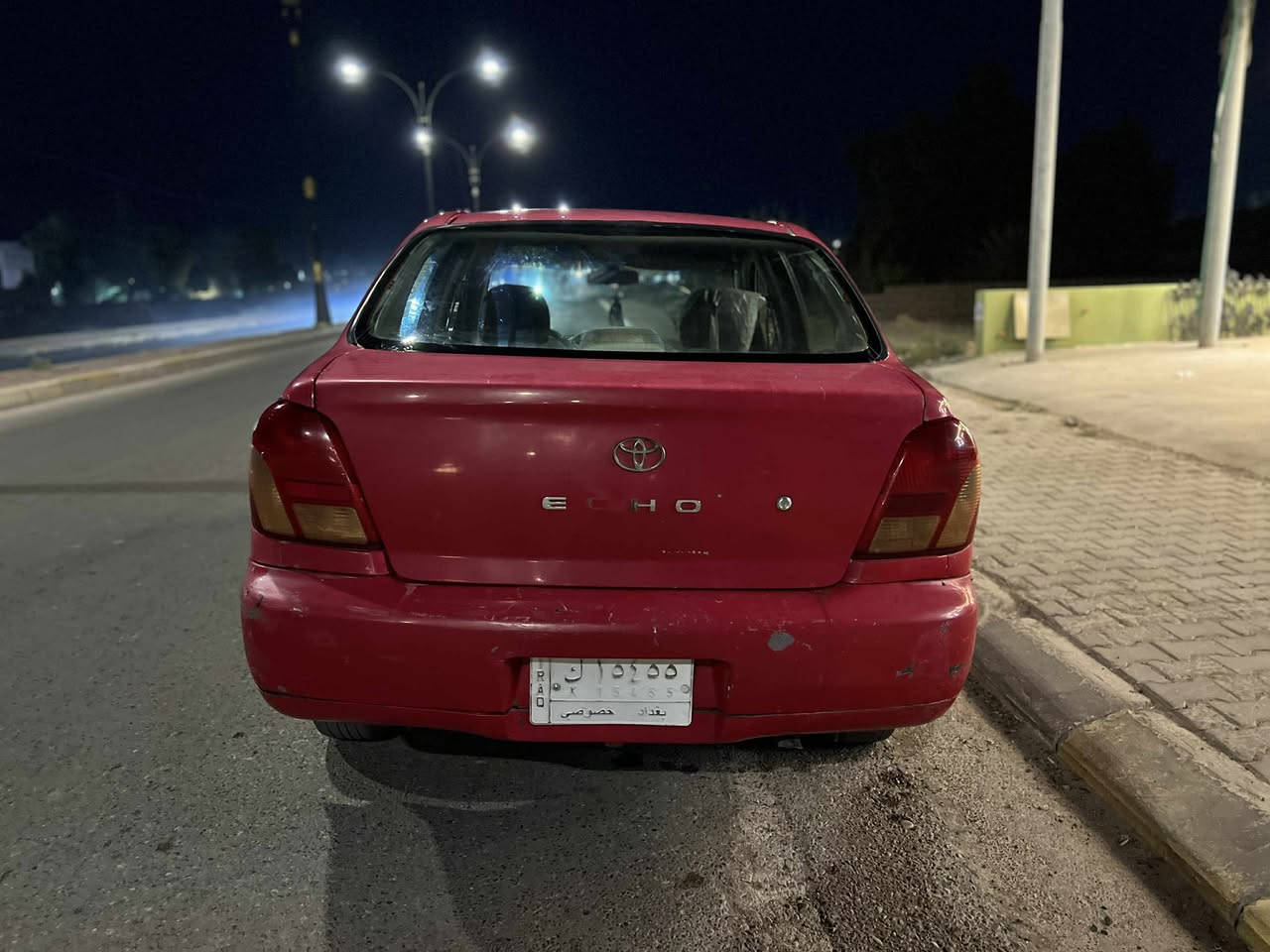 كورلا ايكو يارس موديل 2000 ياباني كير ومحرك شرط رقم بغداد مشروع وطني الشرعي بكركوك سنوية منتهية بال 2025 
للبيع او مراوس بكيه حمل السعر 45 وبيها مجال بيها ملاحضات /*********** /مكاني الشركاط
