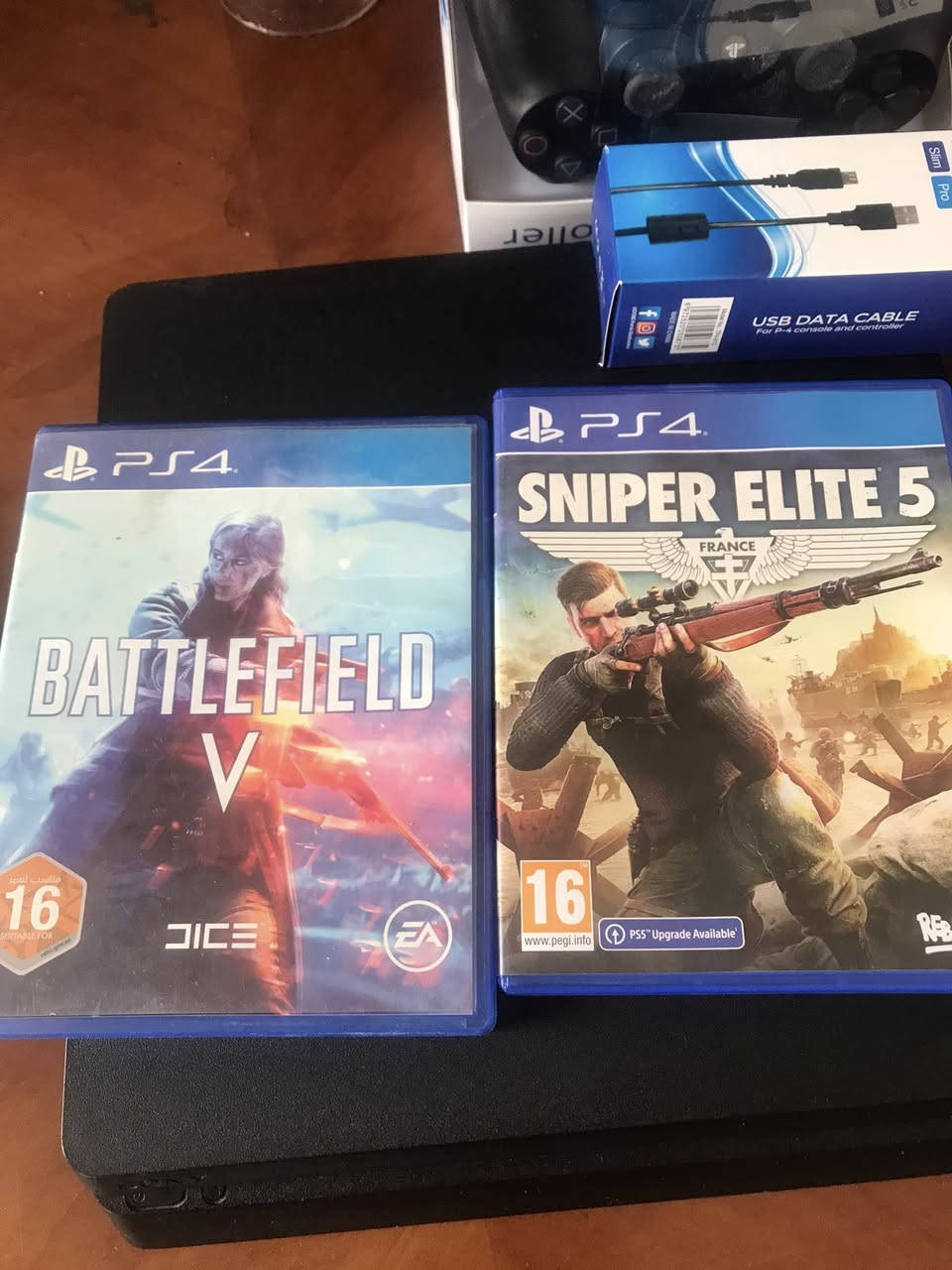 السلام عليكم جميعا
اخوان 

بلي 4 اون لاين  نظام 13

كامل ملحقات. 

اقراص عدد ٢ 

مع جوستك عدد ٢ 
السعر ٢١٠ الف قفل 

الجهاز ما مفتوح ابد  تفاصيل داخل الصور تحياتي


**إذا كنت صاحب هذا الإعلان وتريد حذفه لأي سبب، رجاءا أرسل رسالة إلى الدعم الفني**