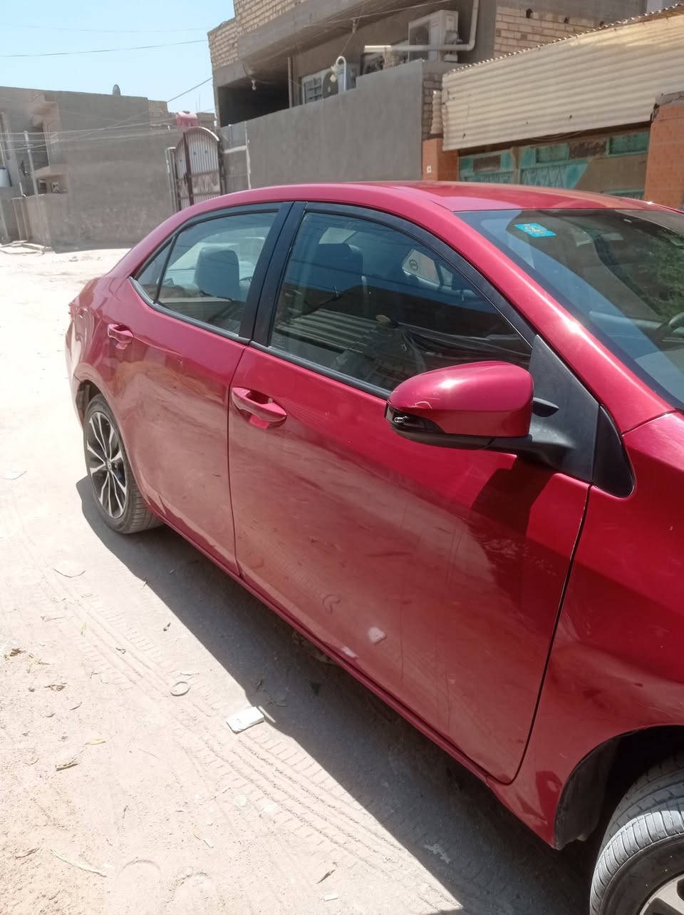 السلام عليكم 
تويوتا كورلا 2019
لون احمر 🍅 
تدفأه + تبريد 
حداديه جديده خير من الله 
محرك 1800  
كير ومحرك كفاله 
الضرر مثل ما موضح بلسونار 
السعر 116 وبيه مجال 
للاستفسار مكاني بابل حله شارع 60 قرب المستشفى التركي 
تواصل ***********
