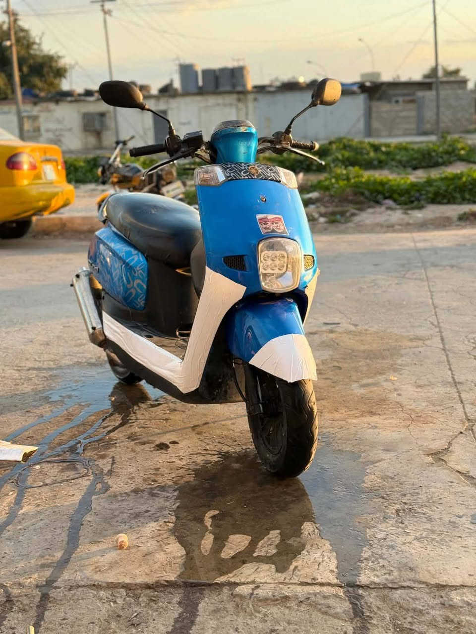 سلام عليكم درجة بوليسي للبيع بوشه 55 كهربائيات كله شغاله شرط اي عيب مابيه نكره سلف اي استفسار اتصل عل رقم مامتواجد عل نت***********
