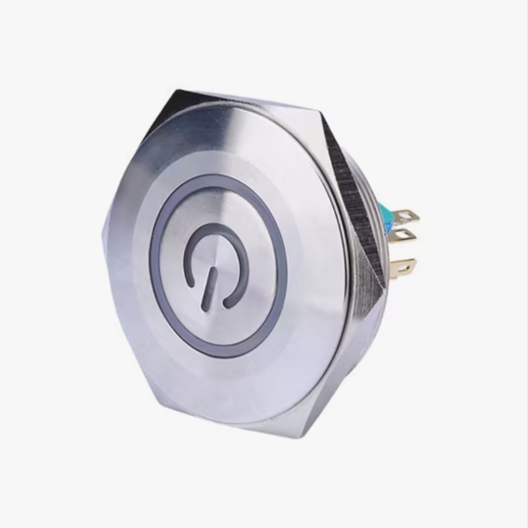 زر او مفتاح وتشغيل 12فولت/24فولت  العرض 2.5 cm والطول 3.5cm  مقاوم للصدا والماء  يستخدم في نطاق واسع  في الدوائر الكهربائية للسيارات والدراجات والاجهزة الكهربائية مزود ب LED ويمكن عمل نظام سكيورتي عليه كنظام امان من السرقة .علبة تحتوي
 على 20مفتاح  للاستفسار والحجز وات سابة ***********
