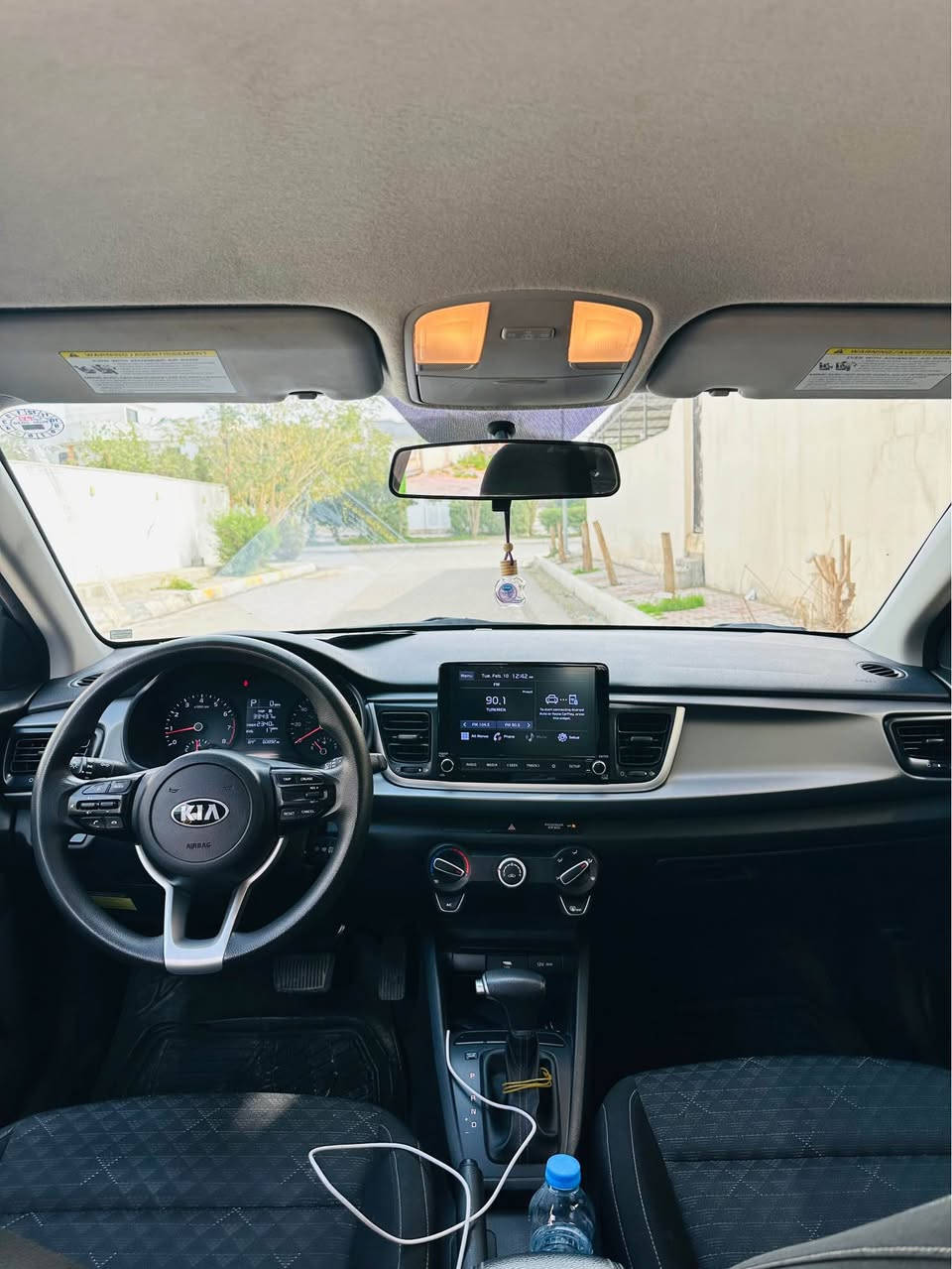 كيا ريو موديل ‏2021 بدون ضربه بدونً دوخل بي قطعتين ضبغ سنويه رقام هزه جديد لحد 29 بي دفتر بنزين ⛽️ سياره جديد جديد مشي 60 سعر 110 بي مجل كركوكً واسطي *********** كركوك, العراق
