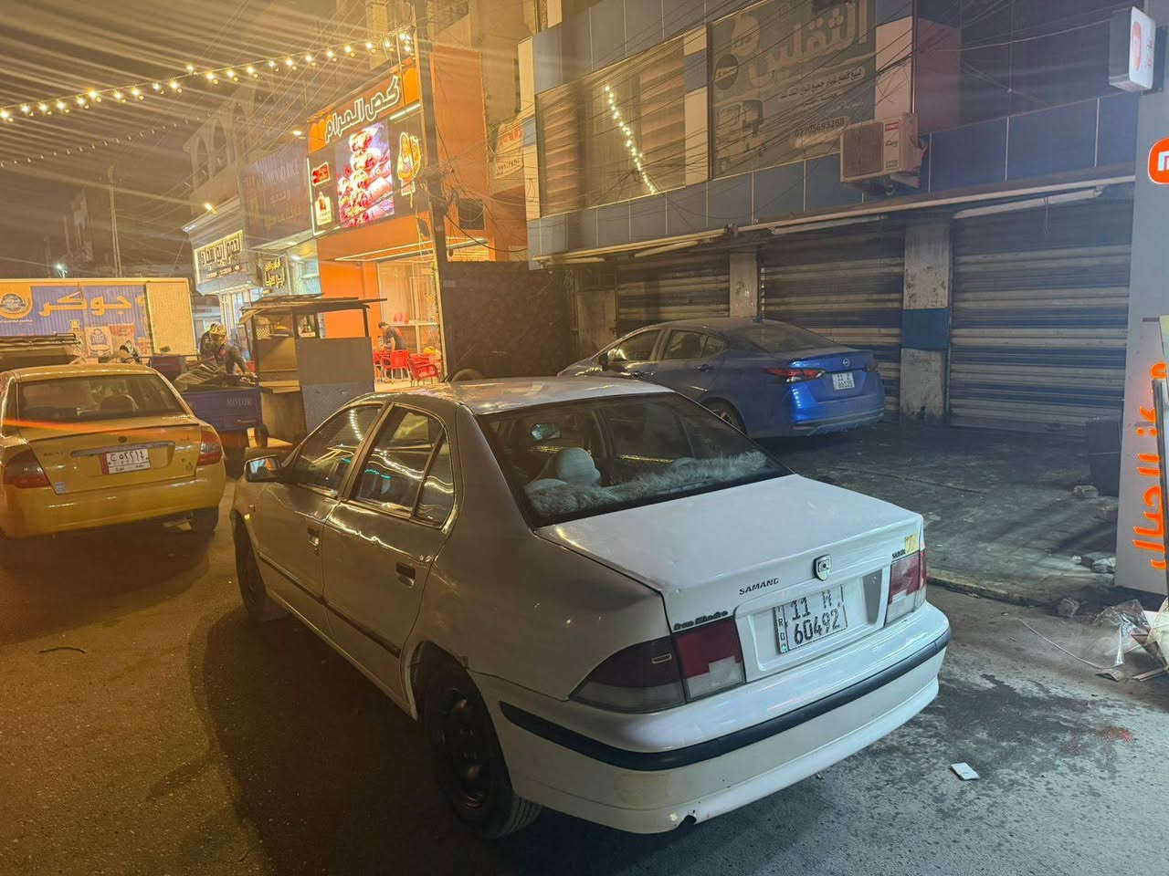 سمند خصوصي بغداد باسمي موديل 2009 السعر 38 وبيه مجال حي أور ***********
