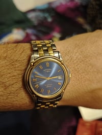 ساعه فنتج كوارتز راوتري كامل مرفقات فقط سير قصير للتوضيح  دكمه زفير بو...